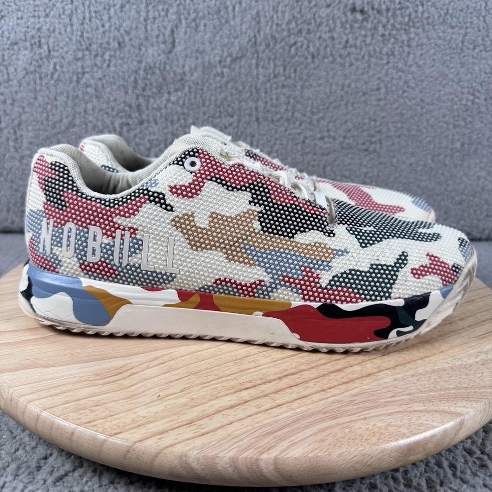 NOBULL Outwork Men 11 Multicolor Camo Trainer SuperFabric CrossFit Lifting Shoes